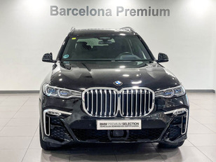 Fotos de BMW X7 xDrive40i color Negro. Año 2020. 250KW(340CV). Gasolina. En concesionario Barcelona Premium -- GRAN VIA de Barcelona