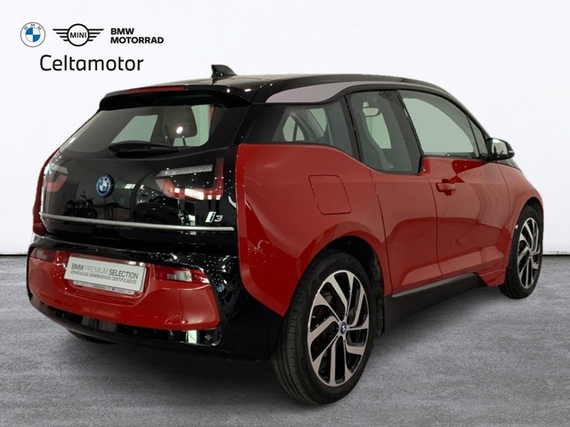 BMW i3 120Ah color Rojo. Año 2021. 125KW(170CV). Eléctrico. En concesionario Celtamotor Lalín de Pontevedra