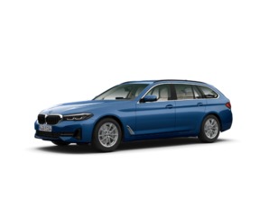 Fotos de BMW Serie 5 520d Touring color Azul. Año 2021. 140KW(190CV). Diésel. En concesionario Lurauto Gipuzkoa de Guipuzcoa