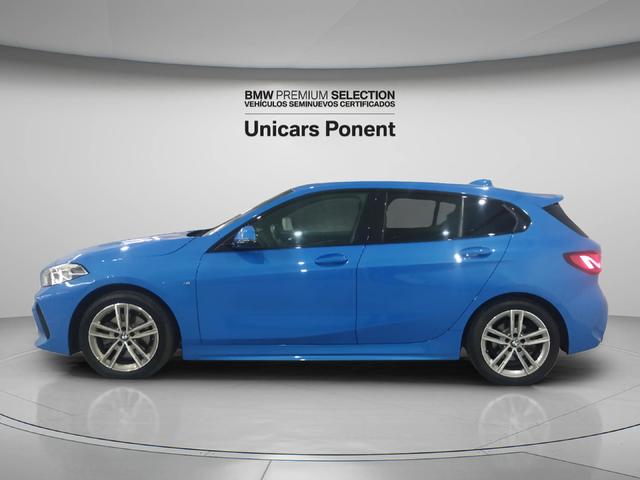 BMW Serie 1 118i color Azul. Año 2021. 103KW(140CV). Gasolina. En concesionario Unicars Ponent de Lleida
