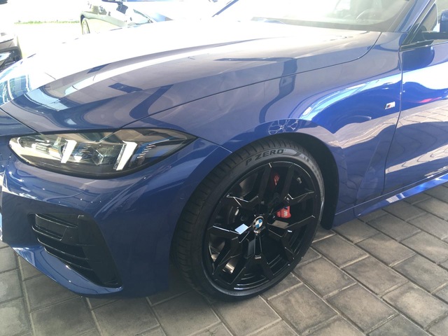 BMW Serie 4 420d Cabrio color Azul. Año 2025. 140KW(190CV). Diésel. En concesionario BYmyCAR Madrid - Algete de Madrid