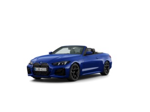 Fotos de BMW Serie 4 420d Cabrio color Azul. Año 2025. 140KW(190CV). Diésel. En concesionario BYmyCAR Madrid - Alcalá de Madrid