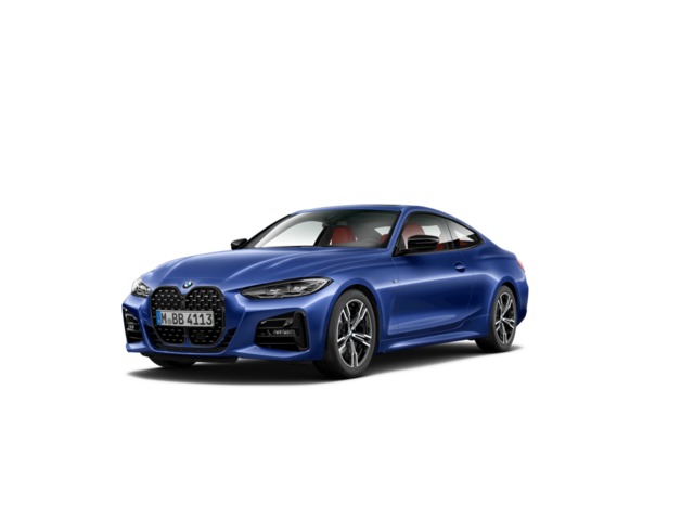 BMW Serie 4 420d Coupe color Azul. Año 2021. 140KW(190CV). Diésel. En concesionario Lurauto - Gipuzkoa de Guipuzcoa