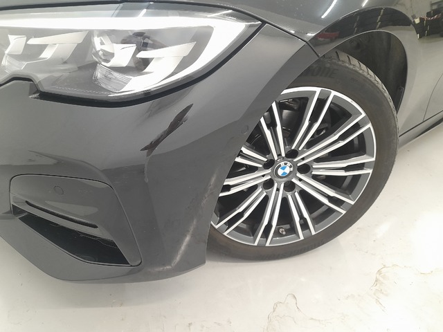 BMW Serie 3 318d color Negro. Año 2021. 110KW(150CV). Diésel. En concesionario Cabrero Motorsport de Huesca