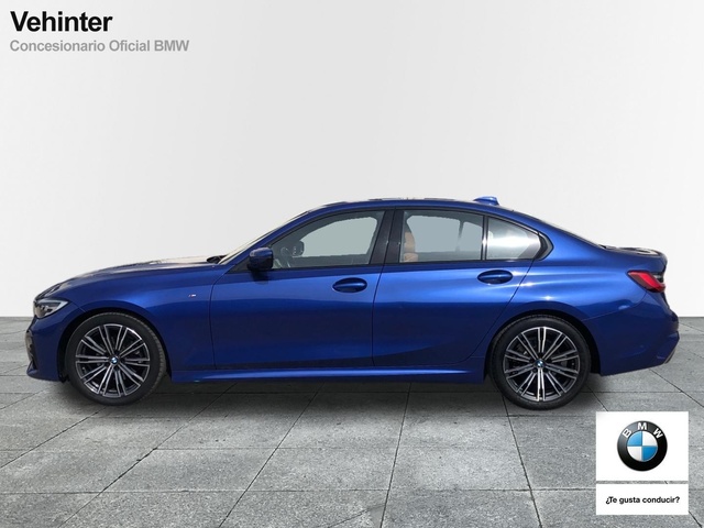 BMW Serie 3 320d color Azul. Año 2021. 140KW(190CV). Diésel. En concesionario Vehinter Getafe de Madrid