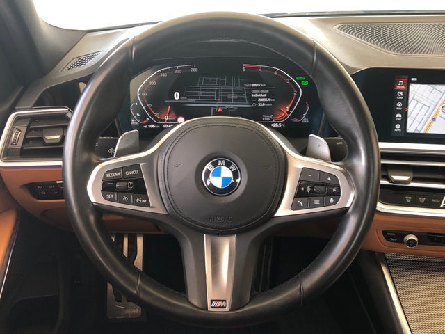 BMW Serie 3 320d color Azul. Año 2021. 140KW(190CV). Diésel. En concesionario Vehinter Getafe de Madrid