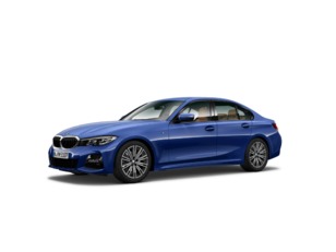Fotos de BMW Serie 3 320d color Azul. Año 2021. 140KW(190CV). Diésel. En concesionario Vehinter Getafe de Madrid