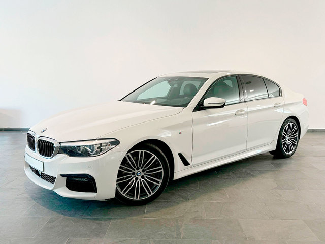 BMW Serie 5 520d color Blanco. Año 2019. 140KW(190CV). Diésel. En concesionario Autogal de Ourense