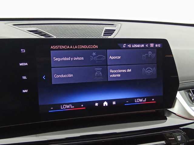BMW X1 sDrive18d color Negro. Año 2024. 110KW(150CV). Diésel. En concesionario Augusta Aragon S.A. de Zaragoza