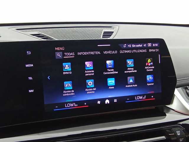BMW X1 sDrive18d color Negro. Año 2024. 110KW(150CV). Diésel. En concesionario Augusta Aragon S.A. de Zaragoza
