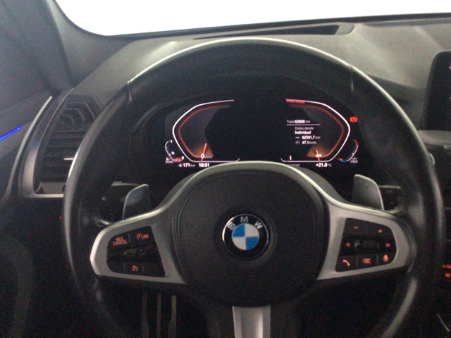 BMW X3 xDrive20d color Negro. Año 2022. 140KW(190CV). Diésel. En concesionario BYmyCAR Madrid - Algete de Madrid