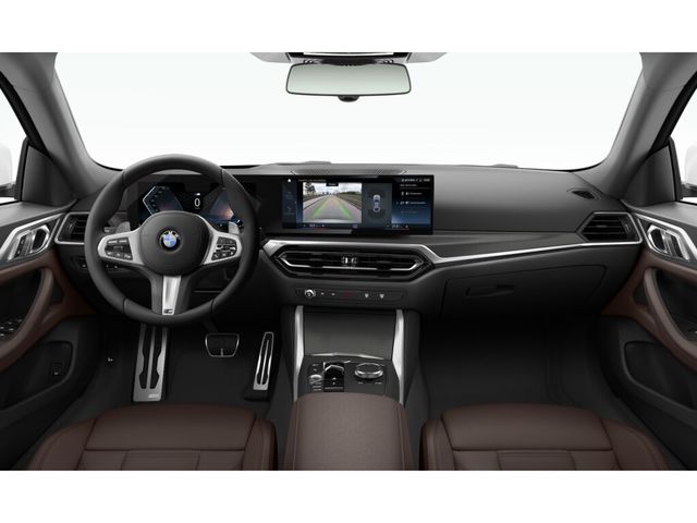 BMW Serie 4 420d Gran Coupe color Blanco. Año 2024. 140KW(190CV). Diésel. En concesionario Movilnorte El Plantio de Madrid
