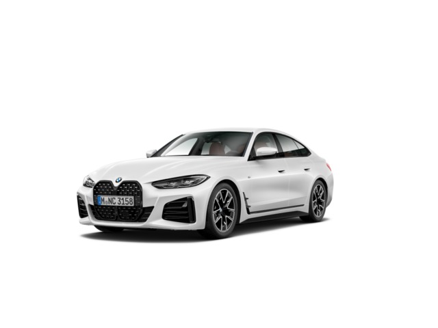 BMW Serie 4 420d Gran Coupe color Blanco. Año 2024. 140KW(190CV). Diésel. En concesionario Movilnorte El Plantio de Madrid