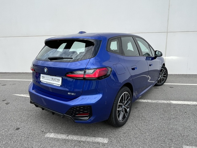 BMW Serie 2 218i Active Tourer color Azul. Año 2025. 100KW(136CV). Gasolina. En concesionario Novomóvil Oleiros de Coruña