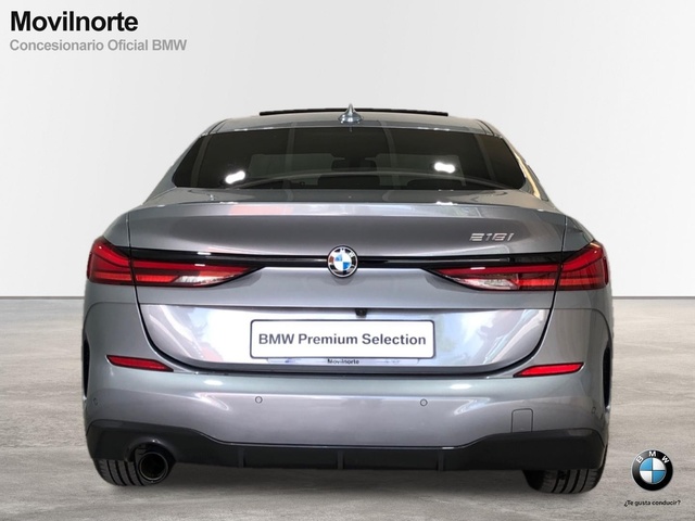 BMW Serie 2 218i Gran Coupe color Gris. Año 2022. 103KW(140CV). Gasolina. En concesionario Movilnorte Las Rozas de Madrid