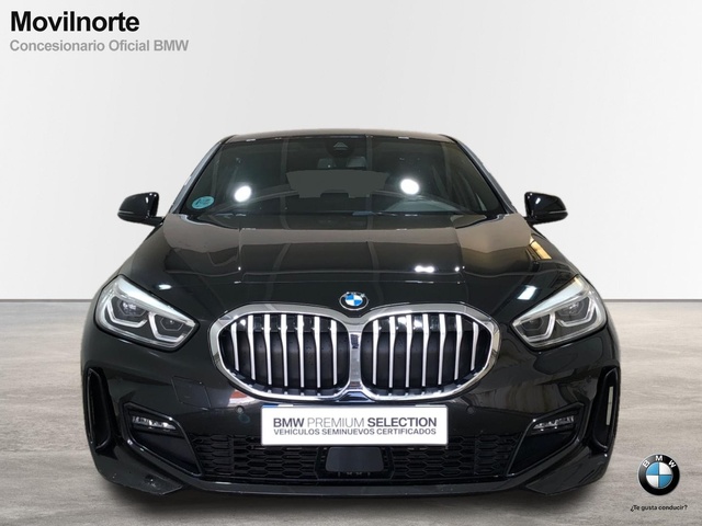 BMW Serie 1 116d color Negro. Año 2021. 85KW(116CV). Diésel. En concesionario Movilnorte Las Rozas de Madrid