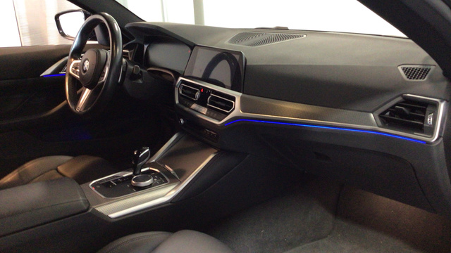 BMW Serie 4 420i Coupe color Azul. Año 2022. 135KW(184CV). Gasolina. En concesionario BYmyCAR Madrid - Alcalá de Madrid