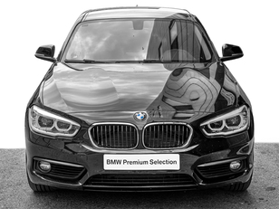 Fotos de BMW Serie 1 118d color Negro. Año 2019. 110KW(150CV). Diésel. En concesionario Caetano Cuzco, Alcalá de Madrid