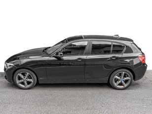 Fotos de BMW Serie 1 118d color Negro. Año 2019. 110KW(150CV). Diésel. En concesionario Caetano Cuzco, Alcalá de Madrid