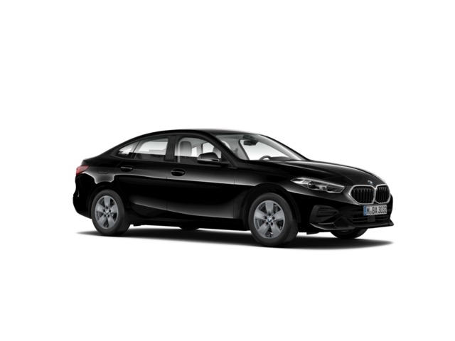 BMW Serie 2 218i Gran Coupe color Negro. Año 2021. 103KW(140CV). Gasolina. En concesionario Vehinter Alcorcón de Madrid