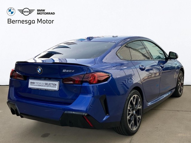 BMW Serie 2 220d Gran Coupe color Azul. Año 2025. 120KW(163CV). Diésel. En concesionario Bernesga Motor León (Bmw y Mini) de León