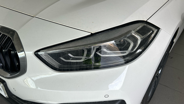BMW Serie 1 118d color Blanco. Año 2021. 110KW(150CV). Diésel. En concesionario BYmyCAR Madrid - Alcalá de Madrid
