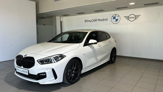 BMW Serie 1 118d color Blanco. Año 2020. 110KW(150CV). Diésel. En concesionario BYmyCAR Madrid - Alcalá de Madrid