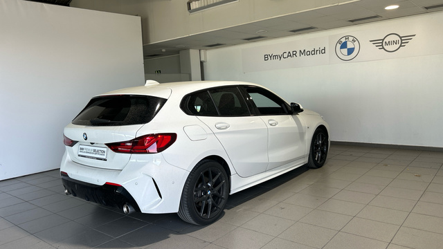 BMW Serie 1 118d color Blanco. Año 2020. 110KW(150CV). Diésel. En concesionario BYmyCAR Madrid - Alcalá de Madrid