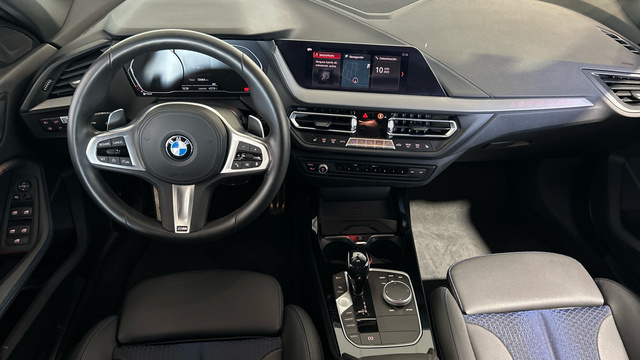 BMW Serie 1 118d color Blanco. Año 2020. 110KW(150CV). Diésel. En concesionario BYmyCAR Madrid - Alcalá de Madrid