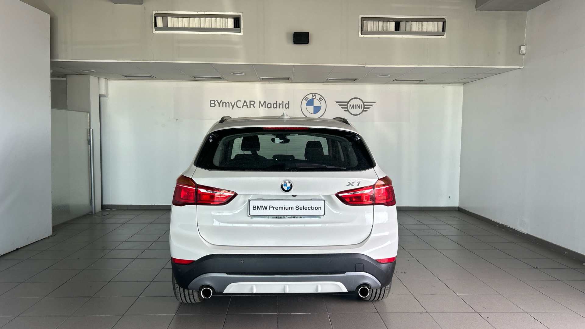 BMW X1 sDrive20d color Blanco. Año 2018. 140KW(190CV). Diésel. En concesionario BYmyCAR Madrid - Alcalá de Madrid