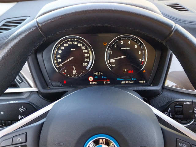 BMW X1 xDrive25e color Negro. Año 2022. 162KW(220CV). Híbrido Electro/Gasolina. En concesionario San Rafael Motor, S.L. de Córdoba