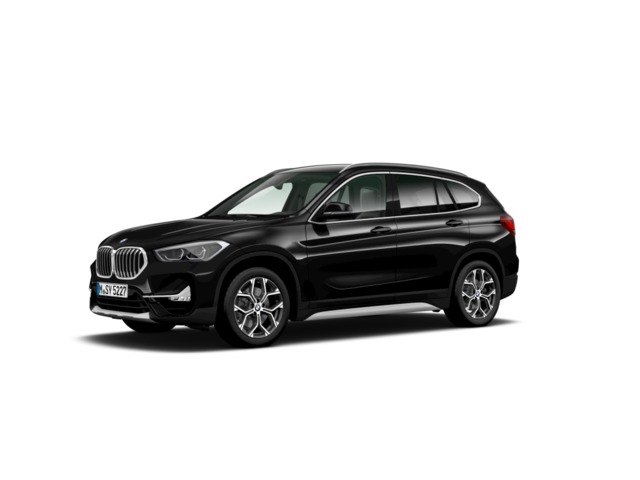 BMW X1 sDrive18i color Negro. Año 2021. 103KW(140CV). Gasolina. En concesionario Auto Premier, S.A. - MADRID de Madrid