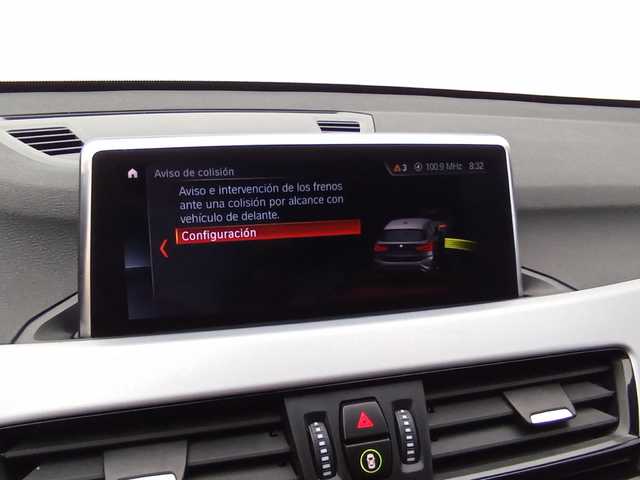 BMW X1 sDrive18d color Gris. Año 2022. 110KW(150CV). Diésel. En concesionario Augusta Aragon S.A. de Zaragoza