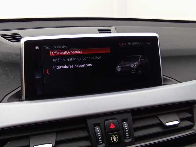 BMW X1 sDrive18d color Gris. Año 2022. 110KW(150CV). Diésel. En concesionario Augusta Aragon S.A. de Zaragoza