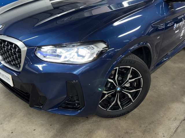 BMW X4 xDrive20d color Azul. Año 2025. 140KW(190CV). Diésel. En concesionario BYmyCAR Madrid - Algete de Madrid