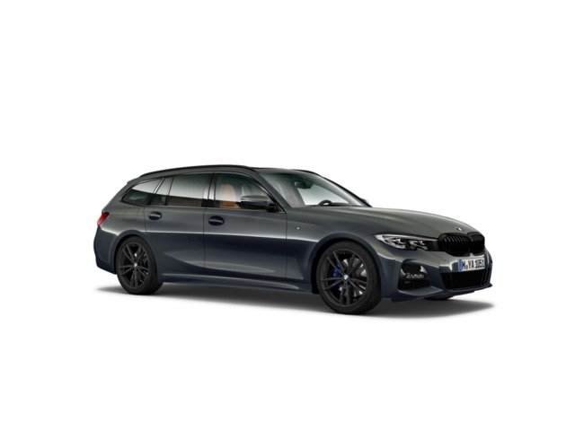 BMW Serie 3 330d Touring color Gris. Año 2021. 210KW(286CV). Híbrido Electro/Diesel. En concesionario Móvil Begar Alicante de Alicante