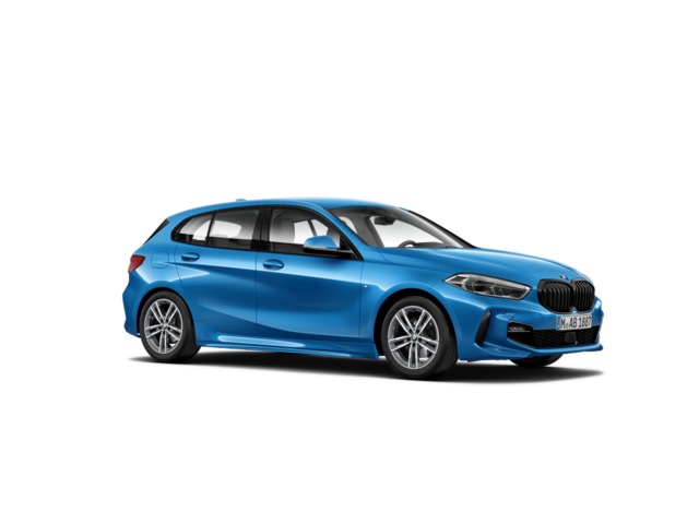 BMW Serie 1 118i color Azul. Año 2024. 103KW(140CV). Gasolina. En concesionario Auto Premier, S.A. - MADRID de Madrid