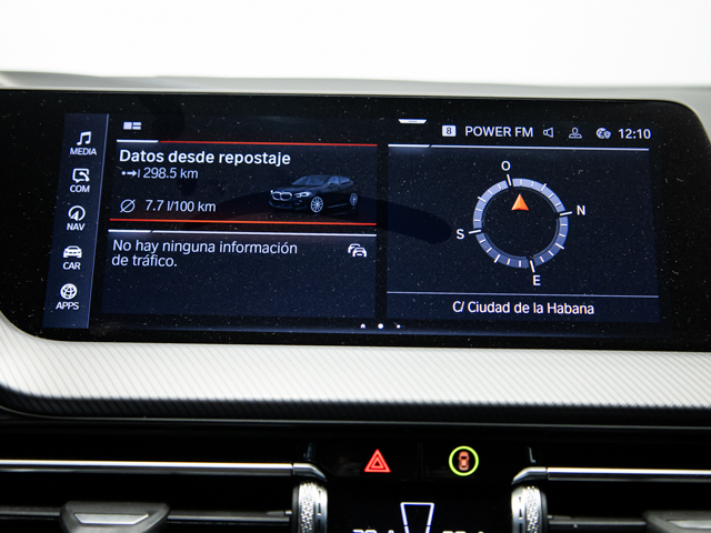 BMW Serie 1 118i color Negro. Año 2022. 103KW(140CV). Gasolina. En concesionario BMW Fuenteolid Valladolid de Valladolid