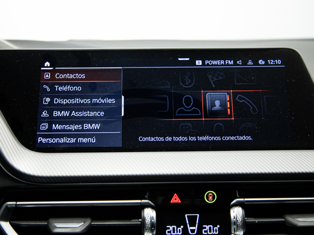 BMW Serie 1 118i color Negro. Año 2022. 103KW(140CV). Gasolina. En concesionario BMW Fuenteolid Valladolid de Valladolid