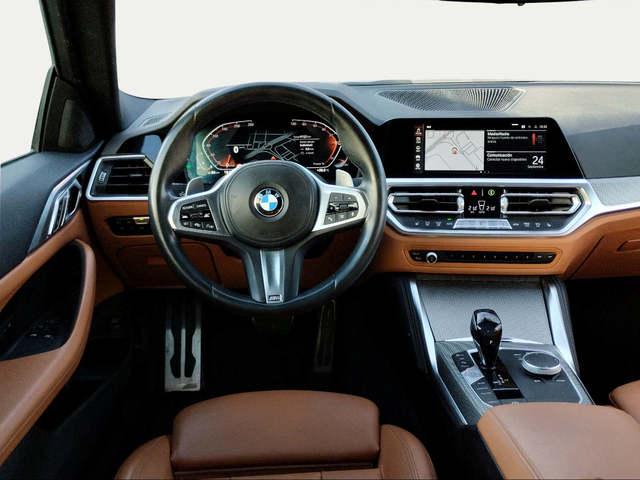 BMW Serie 4 420i Coupe color Azul. Año 2021. 135KW(184CV). Gasolina. En concesionario San Rafael Motor, S.L. de Córdoba