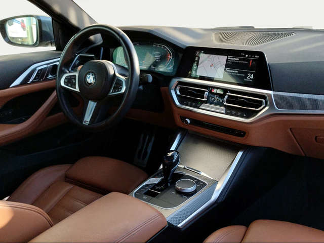 BMW Serie 4 420i Coupe color Azul. Año 2021. 135KW(184CV). Gasolina. En concesionario San Rafael Motor, S.L. de Córdoba