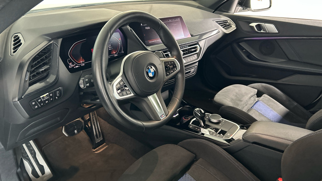 BMW Serie 2 218d Gran Coupe color Blanco. Año 2021. 110KW(150CV). Diésel. En concesionario BYmyCAR Madrid - Alcalá de Madrid