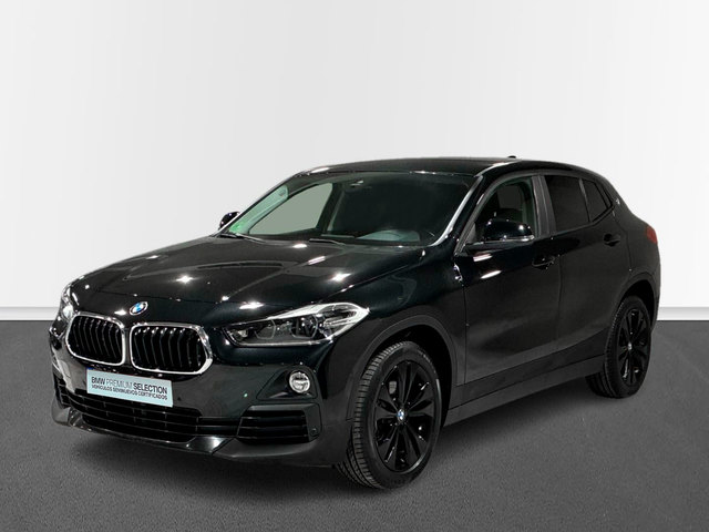 BMW X2 xDrive18d color Negro. Año 2021. 110KW(150CV). Diésel. En concesionario BMW Marcos Automoción de Valencia