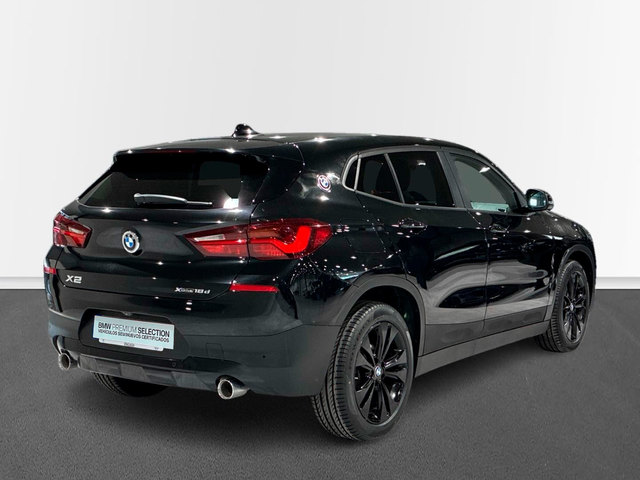 BMW X2 xDrive18d color Negro. Año 2021. 110KW(150CV). Diésel. En concesionario BMW Marcos Automoción de Valencia
