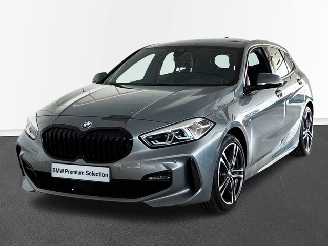 BMW Serie 1 118i color Gris. Año 2024. 103KW(140CV). Gasolina. En concesionario BMW Marcos Automoción de Valencia