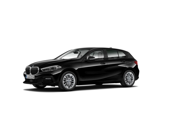 BMW Serie 1 118i color Negro. Año 2021. 103KW(140CV). Gasolina. En concesionario Hispamovil Elche de Alicante