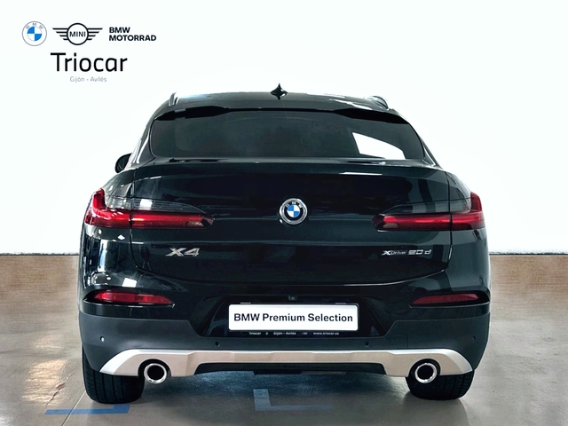BMW X4 xDrive20d color Negro. Año 2020. 140KW(190CV). Diésel. En concesionario Triocar Avilés (Bmw y Mini) de Asturias