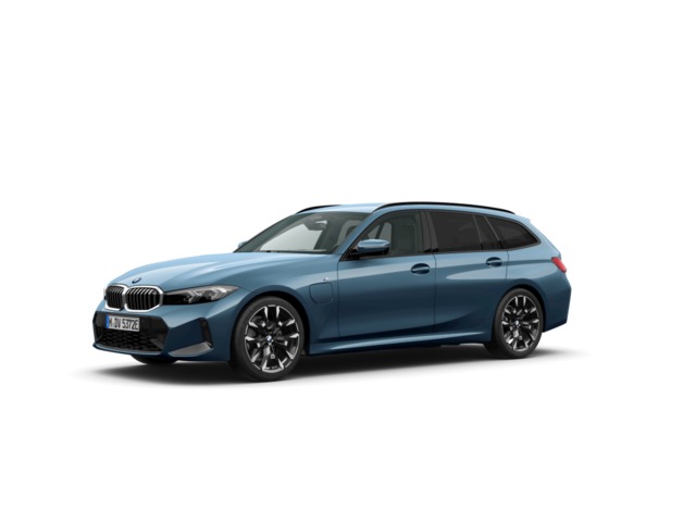 BMW Serie 3 330e Touring color Azul. Año 2024. 215KW(292CV). Híbrido Electro/Gasolina. En concesionario Movilnorte Las Rozas de Madrid