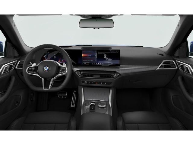 BMW Serie 4 420d Gran Coupe color Azul. Año 2024. 140KW(190CV). Diésel. En concesionario Movilnorte El Carralero de Madrid