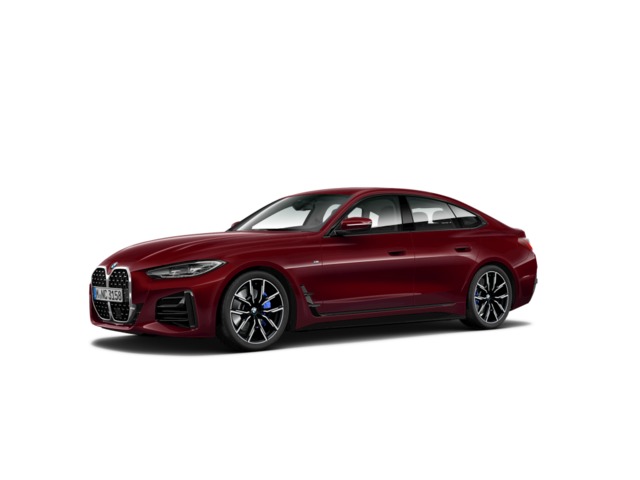 BMW Serie 4 420i Gran Coupe color Rojo. Año 2022. 135KW(184CV). Gasolina. En concesionario Movilnorte El Carralero de Madrid